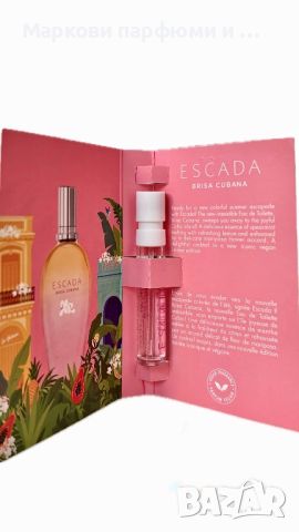Дамски парфюм Escada - BRISA CUBANA, EDT 1,2 ml, дамска парфюмна мостра, снимка 3 - Дамски парфюми - 45406821