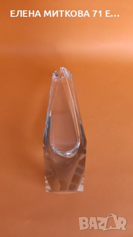 Елегантна ваза от кристал Мурано, снимка 6 - Вази - 53557106