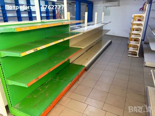 Продава се хладилна ветрина и метални стилажи, снимка 7 - Витрини - 53807451