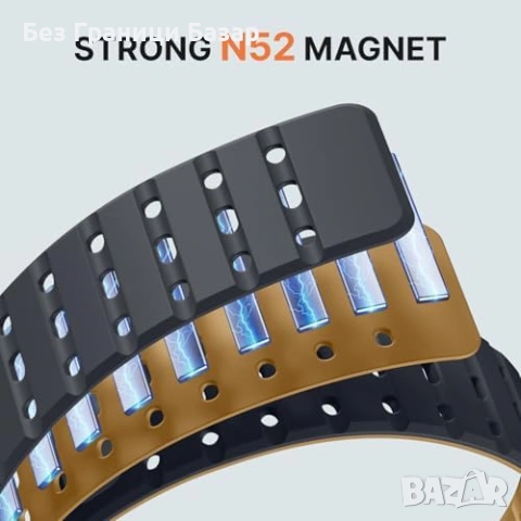 Нова Силиконова магнитна каишка за Garmin Fenix Instinct 22mm часовник, снимка 3 - Каишки за часовници - 53962111