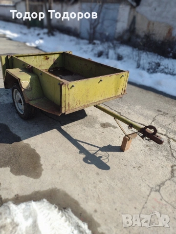 Ремарке за лек автомобил или мотокултиватор акме или руджерини или фреза.