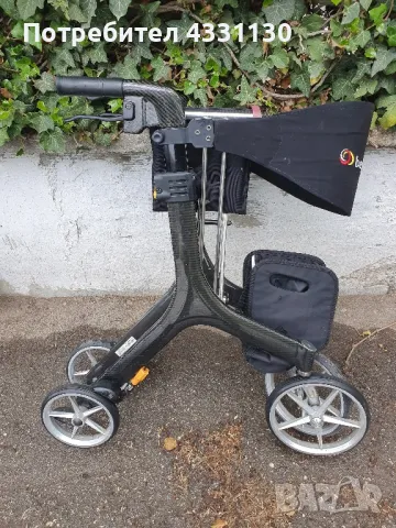 ролатор ,проходилка за възрастни карбонова, снимка 12 - Ролатори - 50250017