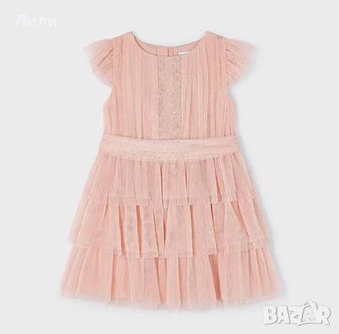 Рокличка Mayoral,7 години , снимка 3 - Детски рокли и поли - 51657192