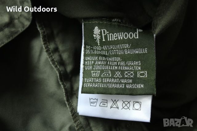 PINEWOOD - трисезонен ловен панталон, размер 48 (М); риболов; бушкрафт, снимка 5 - Екипировка - 45324897