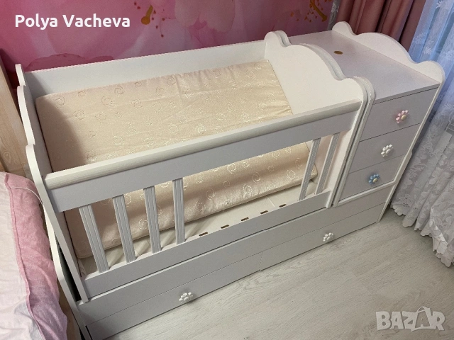 Бебешко легло, снимка 3 - Бебешки легла и матраци - 53728560