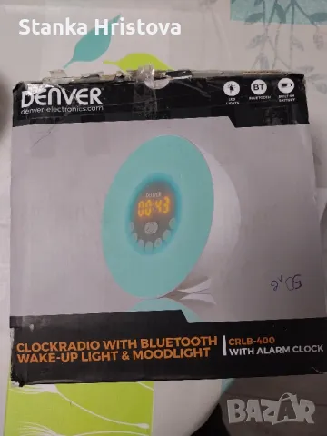 Радио Часовник Колонка Denver CRLB 400.