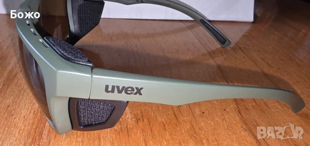 Нови слънчеви очила Uvex sportstyle 312 VPX Polarized - Мъховозелен зелен мат (Moss Green Mat), снимка 3 - Слънчеви и диоптрични очила - 51388209