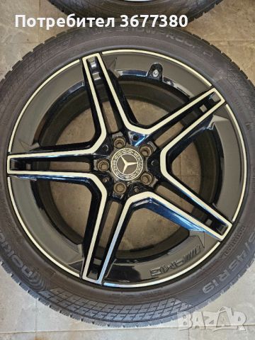 Oригинални ДЖАНТИ 19" 8J  5X112 Mеrcedes AMG, снимка 6 - Гуми и джанти - 46127788