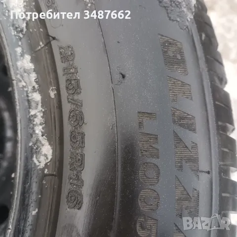 215 65 16 Bridgestone 4броя зимни дот 2021г , снимка 6 - Гуми и джанти - 48581971