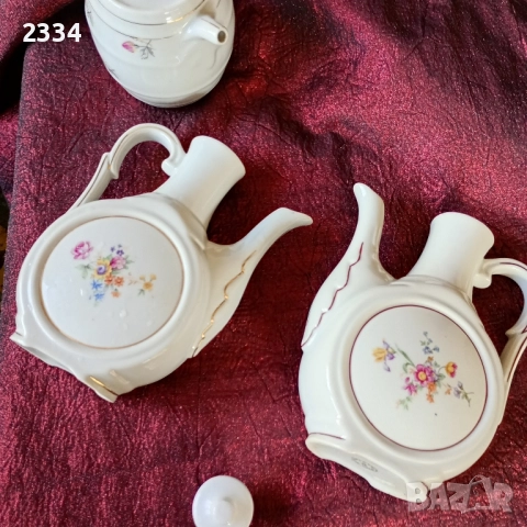 Чайници порцелан, снимка 5 - Антикварни и старинни предмети - 51830625