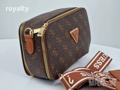 Guess Кафява Дамска Чанта , снимка 2 - Чанти - 52077195