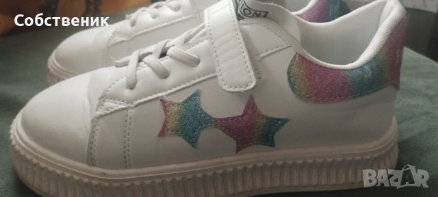 Симпатични кецове за момиче, 36 р-р, снимка 5 - Детски маратонки - 54074718