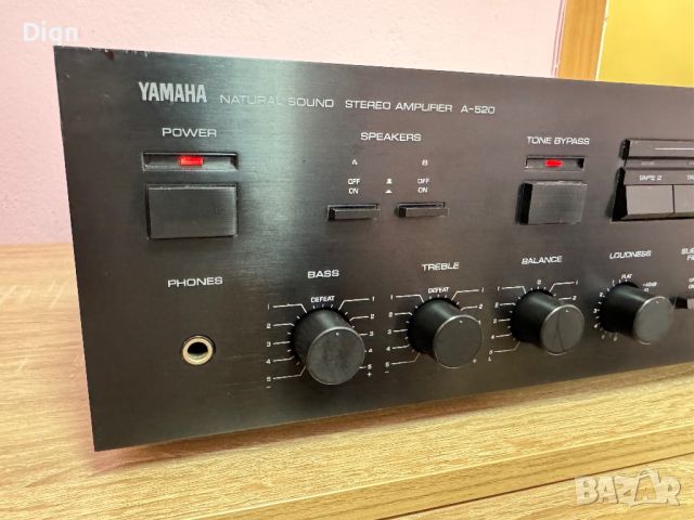 Yamaha A-520, снимка 15 - Ресийвъри, усилватели, смесителни пултове - 45735580