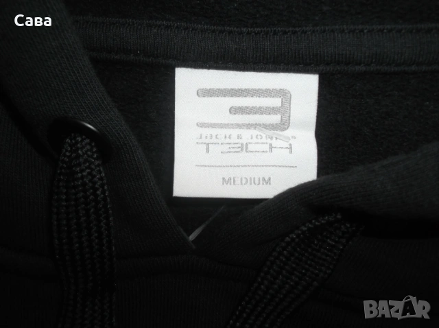 Суичъри JACK&JONES  мъжки,М  /тъмносин,черен/, снимка 5 - Суичъри - 34605188