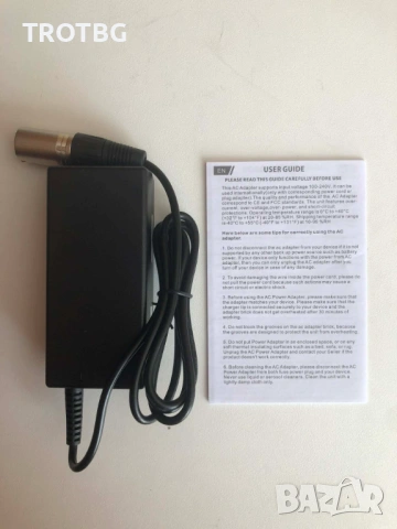 Зарядно 29.4V 2A с порт XLR мъжки, снимка 4 - Друга електроника - 53847454