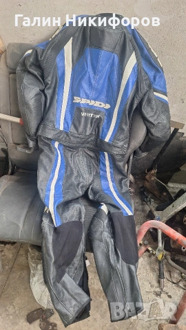 кожен мото екип SPIDI 54 L, снимка 2 - Спортни дрехи, екипи - 54270511