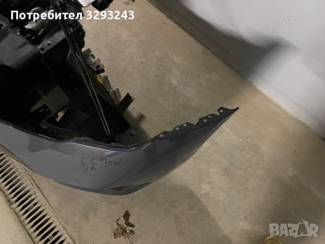 Напълно окомплектована предна броня и преден панел за BMW 5 G60 LCI M SPORT, снимка 7 - Части - 53801958