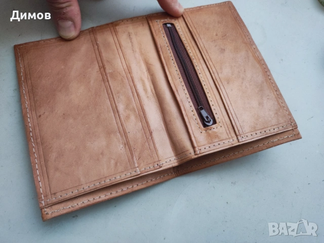 Крокодилска кожа Портфейл портмоне Естествена кожа, снимка 4 - Други ценни предмети - 54075304