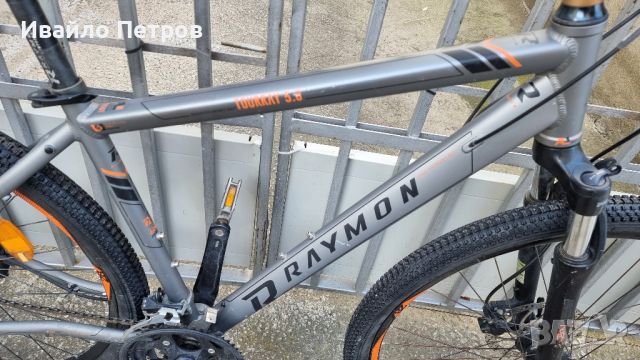Хидравлика-алуминиев велосипед 29 цола RAYMON-шест месеца гаранция, снимка 6 - Велосипеди - 45354530