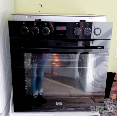 Печка за вграждане с керамичен плот Amica, снимка 8 - Печки, фурни - 54005072