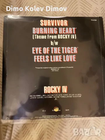 Rocky Soundtrack Vinyl 12 “ Sylvester Stallone, снимка 2 - Грамофонни плочи - 48179880