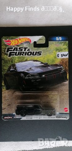 💕🧸Hot Wheels Dodge Charger SRT Hellcat Widebody Fast end Furious Premium
