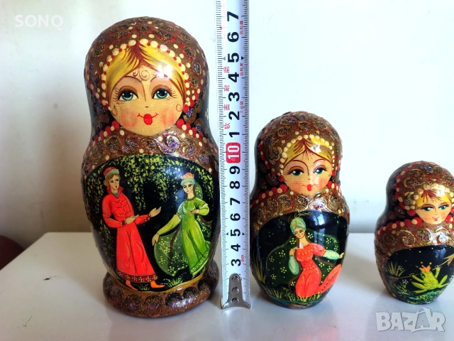 Оригинална Стара Руска Матрьошка, снимка 4 - Колекции - 53838589