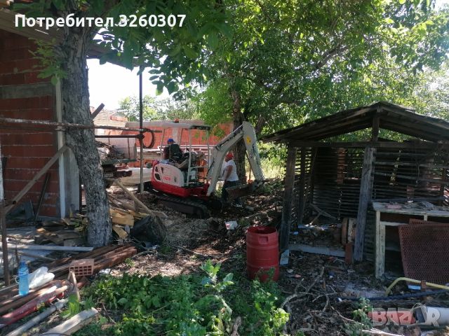 ПОЧИСТВАНЕ НА ДВОРОВЕ, УСЛУГИ С МИНИ БАГЕР 2Т И САМОСВАЛ КЪРТИ, ЧИСТИ ИЗВОЗВА , снимка 5 - Почистване на домове - 43446593