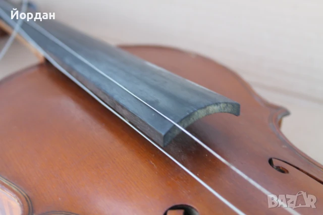 Стара цигулка, снимка 14 - Струнни инструменти - 50565629