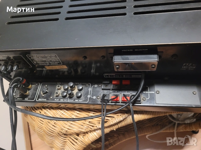 Рисивър Hitachi SR 603, снимка 3 - Ресийвъри, усилватели, смесителни пултове - 53266116