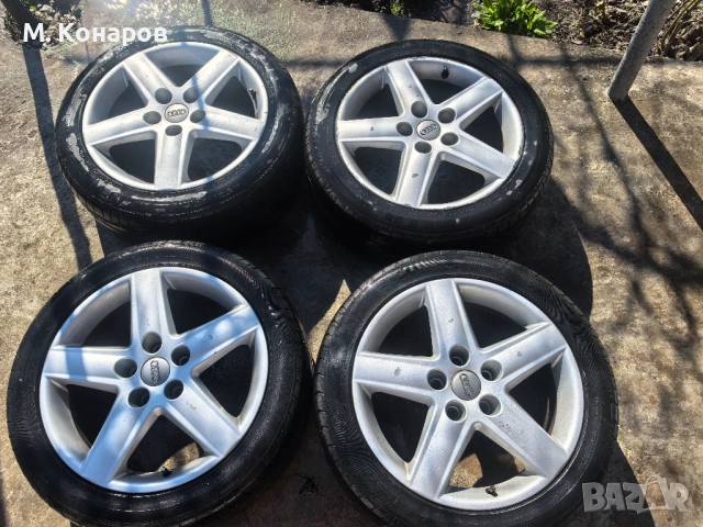 235 45 17 5х112 джанти с летни гуми 