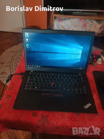 Лаптоп Lenovo ThinkPad T470s, снимка 1 - Лаптопи за работа - 48727281