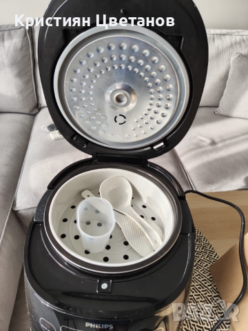 Мултикукар Филипс / Multicooker Philips, снимка 8 - Мултикукъри - 52874198