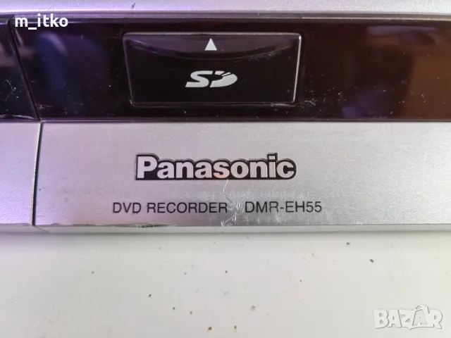 Panasonic DMR-EH55 DVD рекордер 160GB HDD PAL , снимка 6 - Аудиосистеми - 49005410