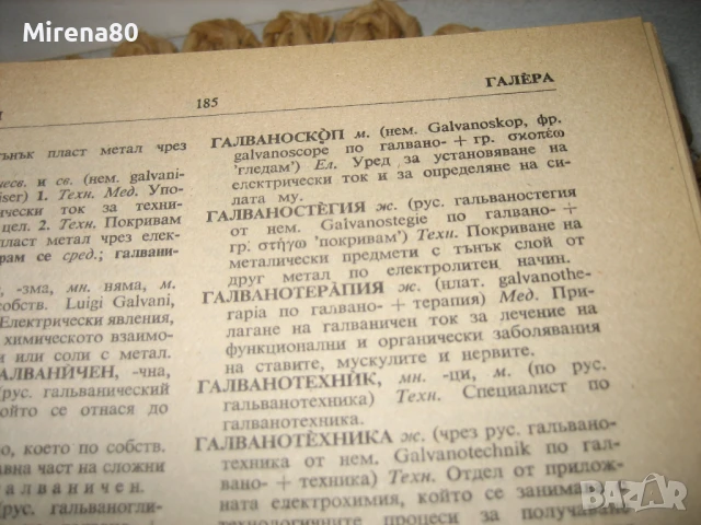 Речник на чуждите думи в българския език - БАН, снимка 6 - Чуждоезиково обучение, речници - 50702540