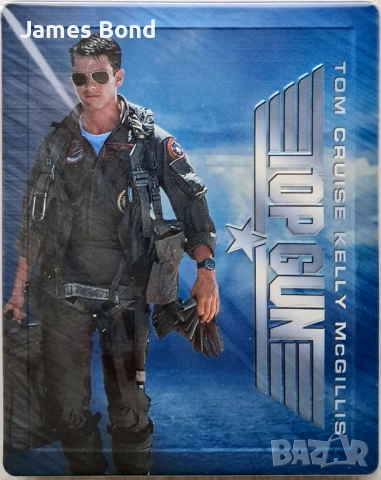 Блу Рей (Blu Ray) Топ Гън (Top Gun) Steelbook с БГ субтитри
