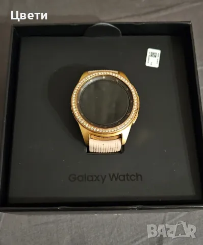 Смарт часовник Samsung Galaxy Watch 42mm, снимка 12 - Дамски - 48606443