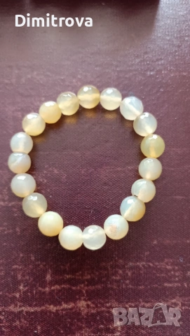 Комплект - висулки и гривна от Ахат, снимка 5 - Бижутерийни комплекти - 53292571