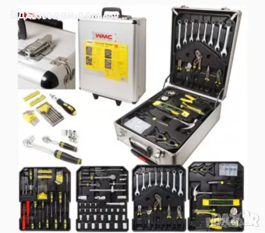 Куфар с инструменти 1050 части, снимка 1