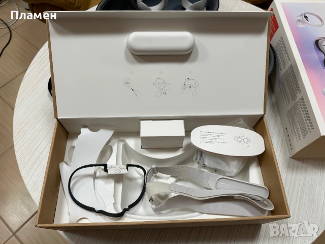 VR очила Meta Oculus Quest 2 - с кутрия , контролери и аксесоари, снимка 7 - Други игри и конзоли - 53961321