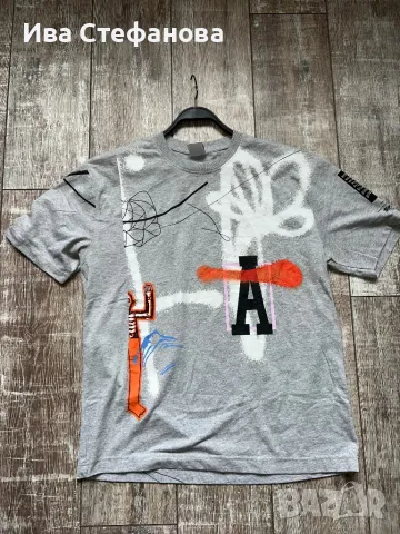 T-Shirt тениска блуза памук 100 % памучна нова zara Zara с висококачествен принт