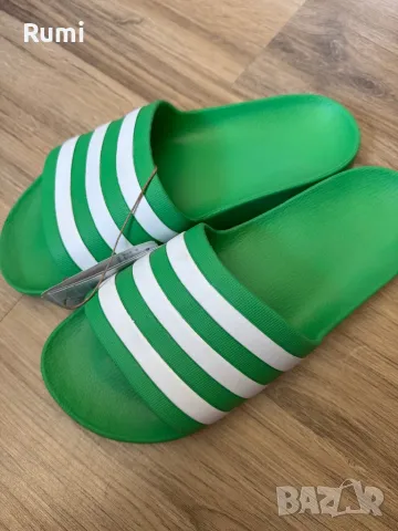 Оригинални нови чехли Adidas Adilette Aqua! 41,42 н, снимка 7 - Мъжки чехли - 49596561