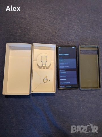 Google Pixel 7a, Dual SIM, 128GB, 8GB RAM, 5G, Charcoal с 1г Гаранция