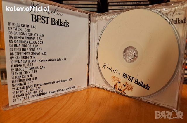 КАМЕЛИЯ-BEST ballads , снимка 2 - CD дискове - 46198290