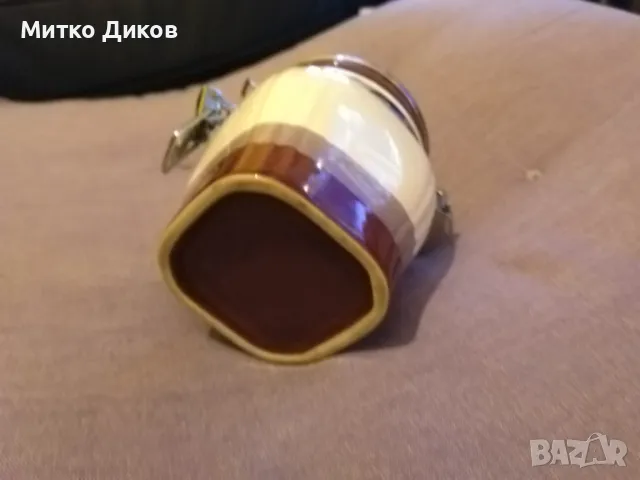 Захарница с метална затварачка керамична отлична, снимка 12 - Аксесоари за кухня - 50414208