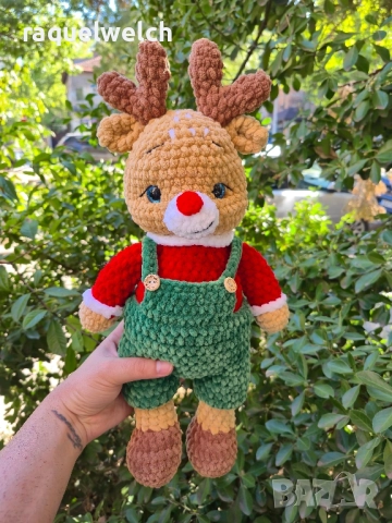 Ръчно Изплетено Еленче "Амигурими"