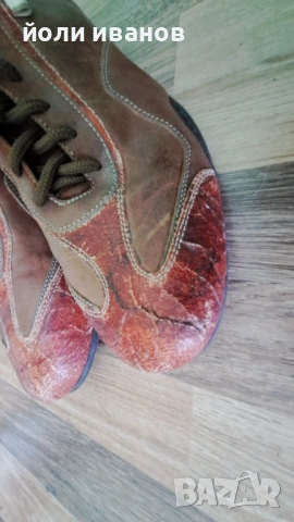Кожени спортен модел обувки 45 номер, снимка 2 - Ежедневни обувки - 53778026