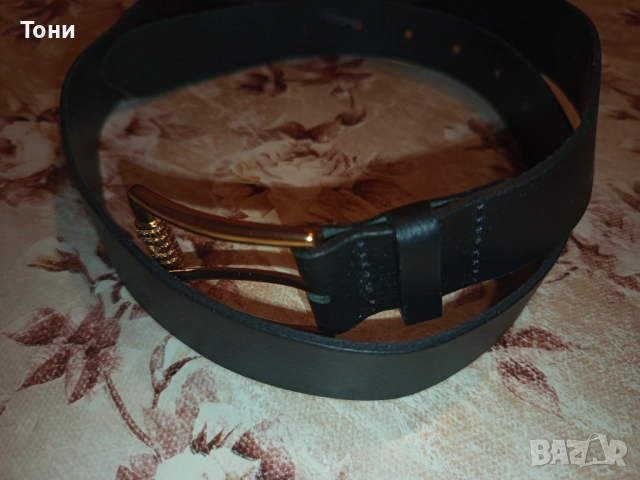 RL Нов Дамски Колан Изцяло от Естествена Кожа 105см, снимка 10 - Колани - 52777188