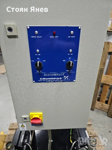 Помпена група ,помпа Grundfos CHI4-50 - 9m3/h, снимка 4 - Други машини и части - 49731531