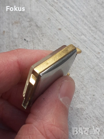 Мъжки механичен часовник Слава - 20 микрона позлата, снимка 4 - Антикварни и старинни предмети - 53267619